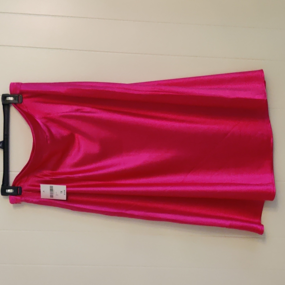 Forever 21 Pink satin skirt